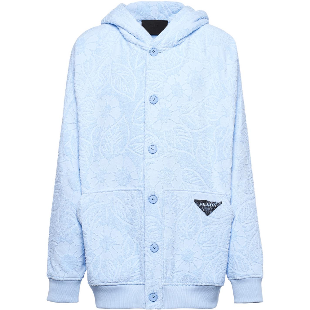 PRADA SS22 Sweatshirt Men's Blue