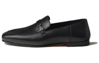 HERMES Giovanni Loafers Women's Black