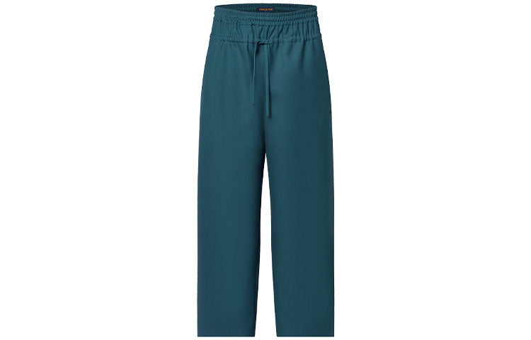 LOUIS VUITTON New Quarterly Products Of LV FW22 Casual Pants Men's Peacock Green