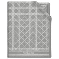 DIOR Cashmere Shawls Unisex Gray