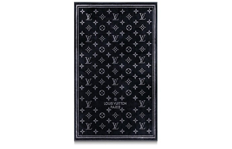 LOUIS VUITTON Monogram Eclipse Beach Towel