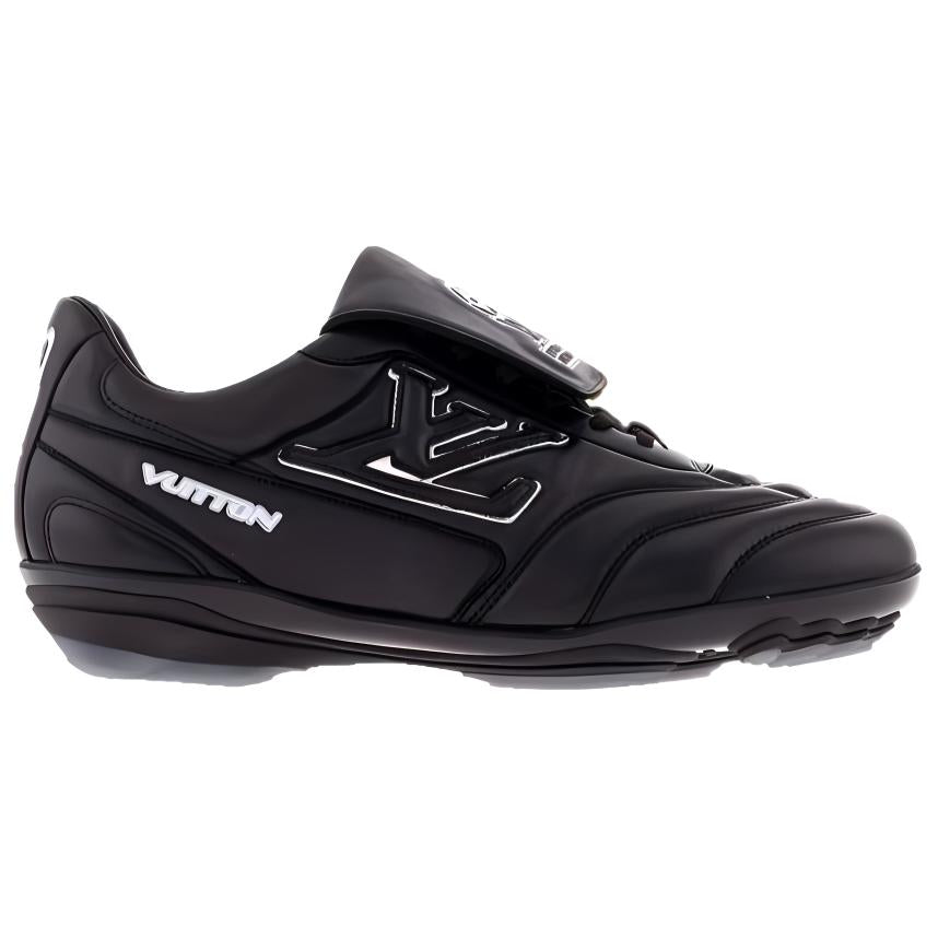 LOUIS VUITTON Footprint Soccer Low-Top Casual Shoes Men's Black
