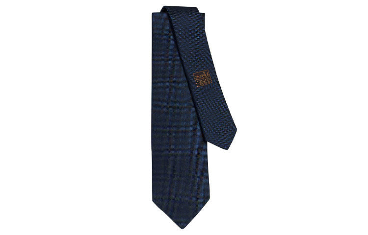 HERMES Honore Ties Men Dark Blue