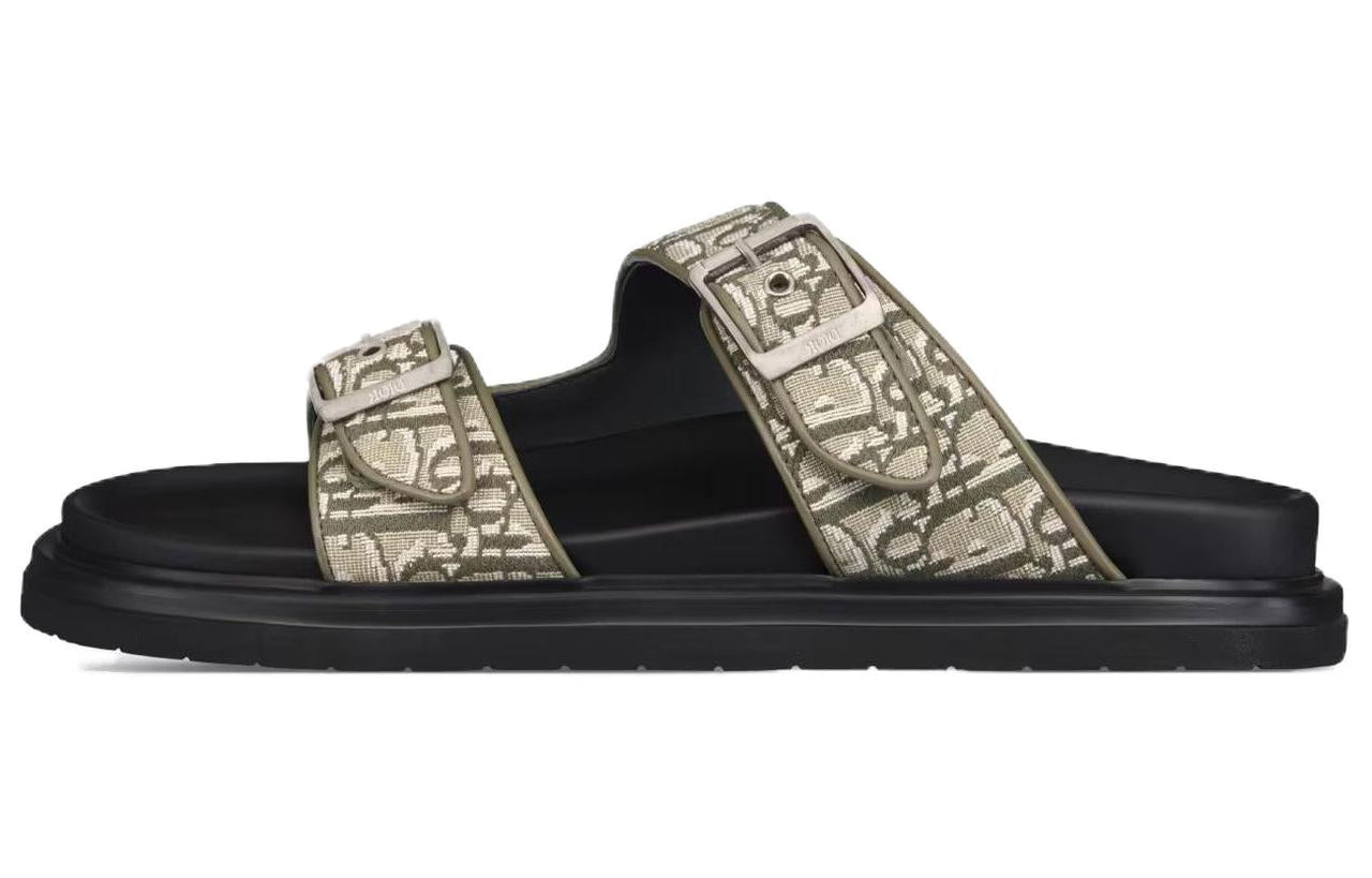 DIOR Aqua Quick Dry Slide Slippers Men's Black