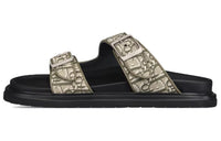 DIOR Aqua Quick Dry Slide Slippers Men's Black