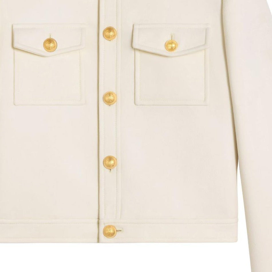 CELINE Jackets & Coats Women's White