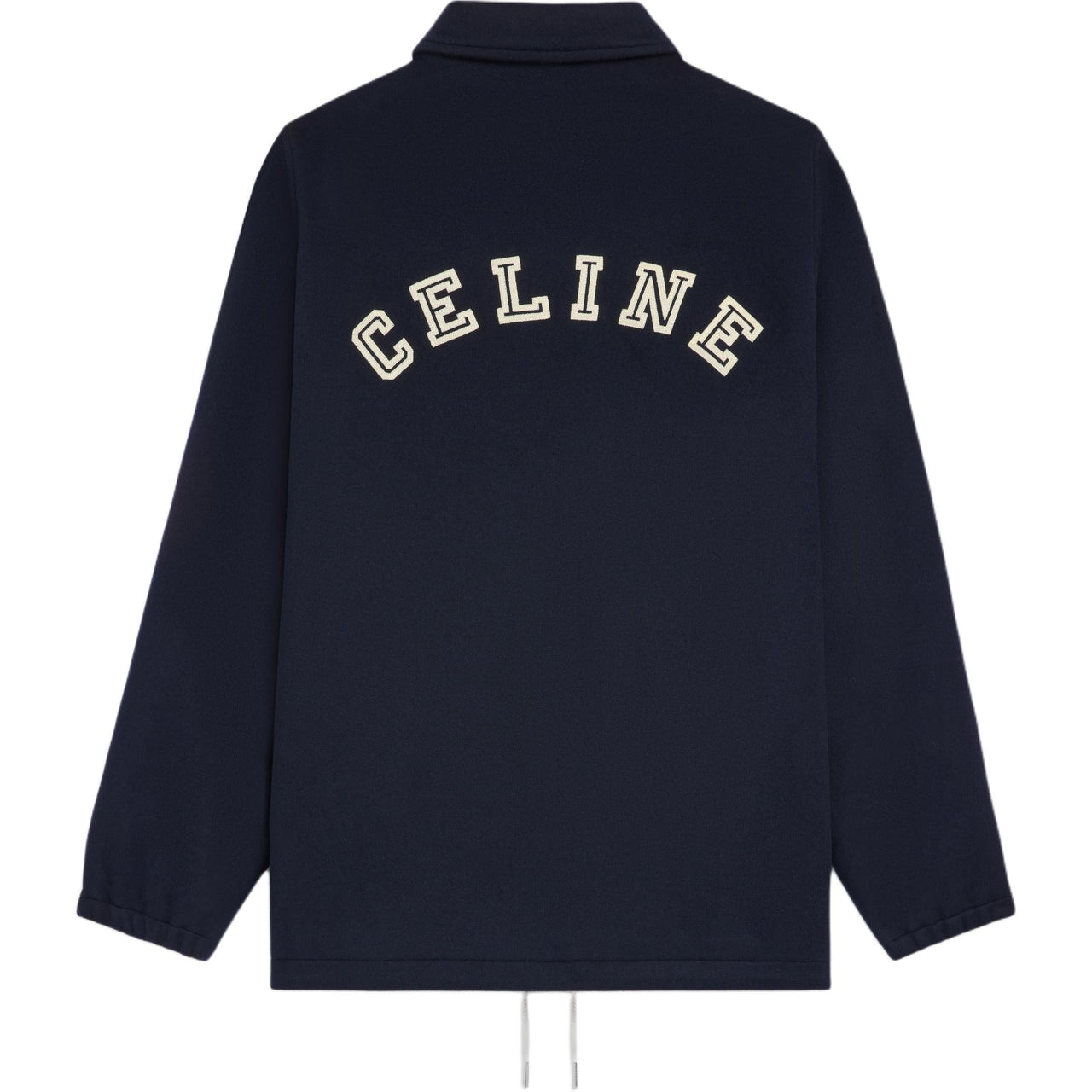 CELINE Coach Jacket In Double face Wool