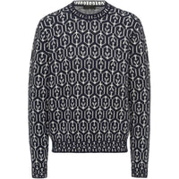 PRADA Cashmere Sweaters Men Marine Blue
