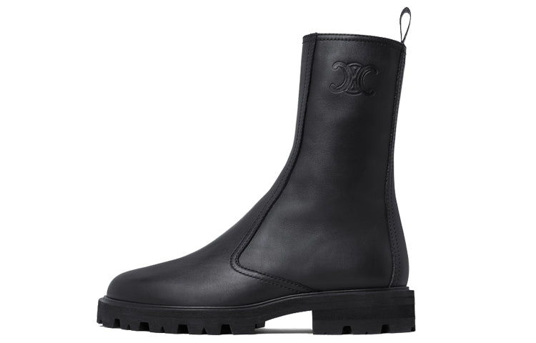 CELINE Ankle Boots Women's Black