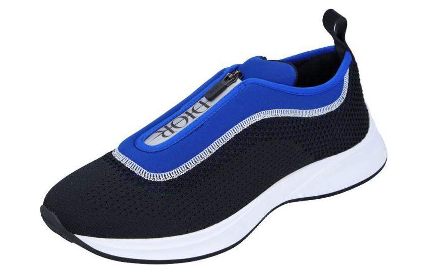 DIOR B25 Zip Low Blue Black White