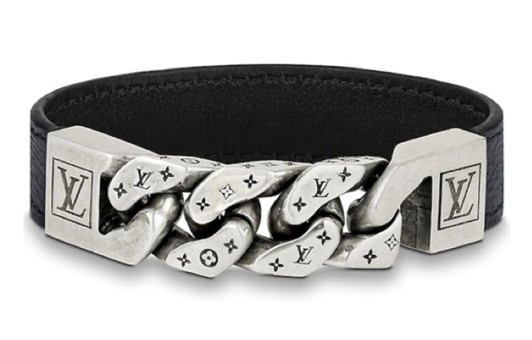 LOUIS VUITTON Monochain Reverso Bracelet Monogram Eclipse