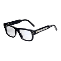 DIOR Plate Frame Rectangular Eyeglass Frames Unisex Black