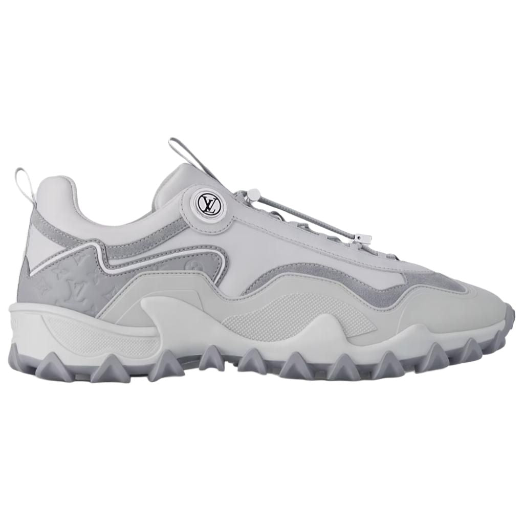 LOUIS VUITTON RUSH Low Top Casual Shoes Women's Gray