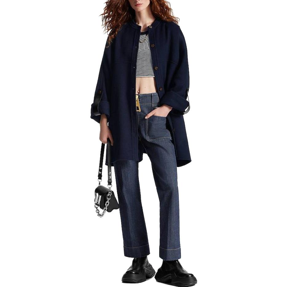 LOUIS VUITTON Boxy Button-Up Coat
