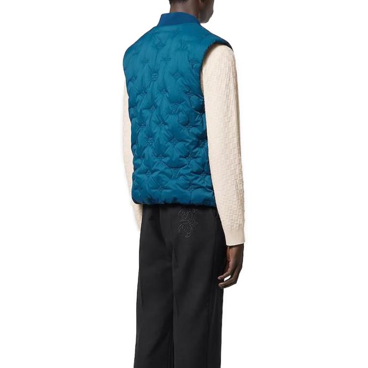LOUIS VUITTON Vests Men Blue