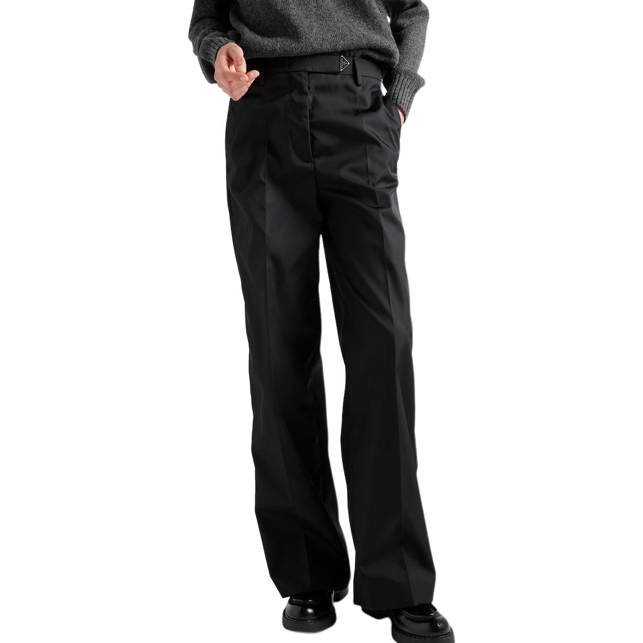 PRADA FW24 Casual Pants Women's Black