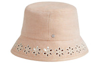 HERMES Bucket Hats Women's Apricot