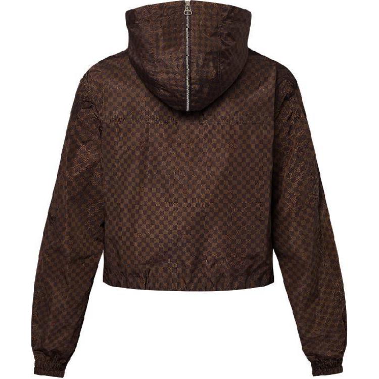 LOUIS VUITTON Hooded Damier Jacket