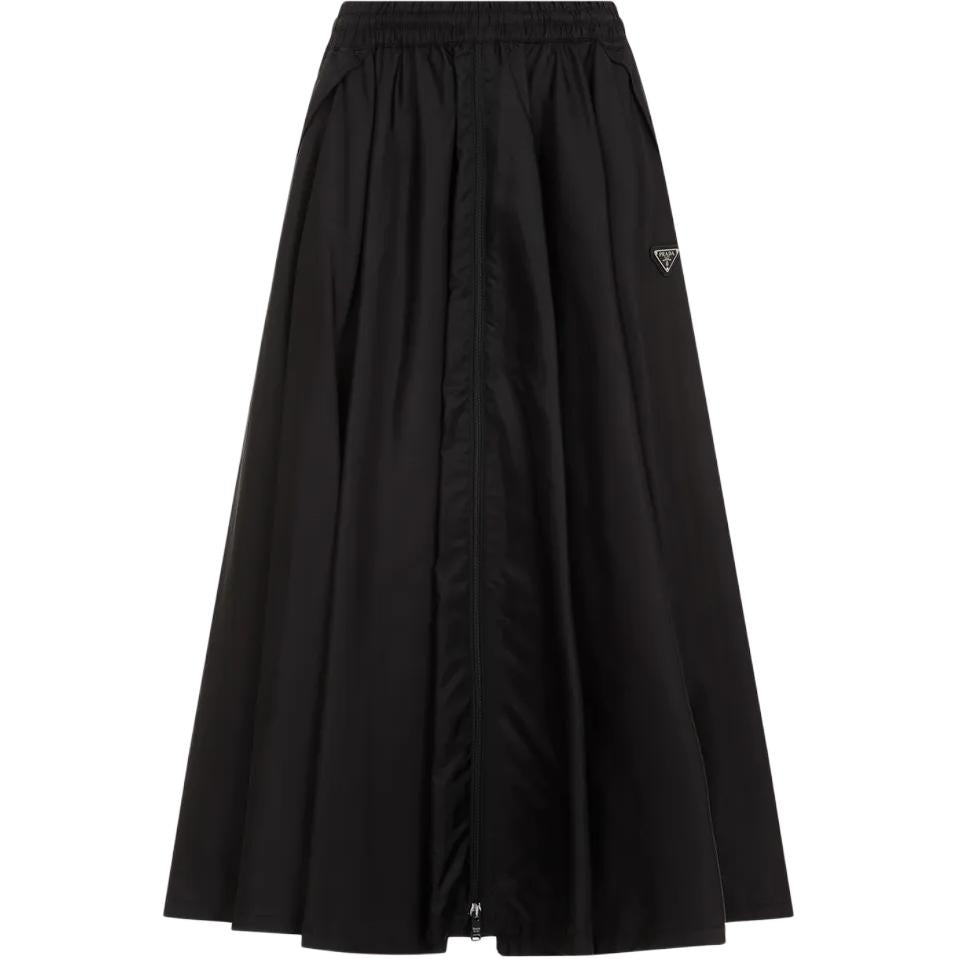 PRADA Casual Long Skirts Women's Black