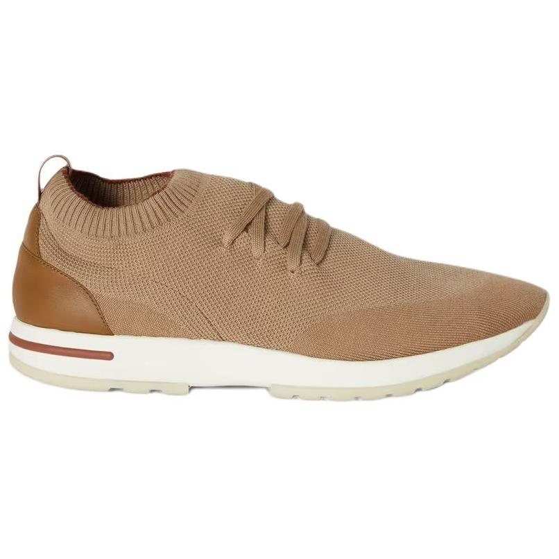 Loro Piana 360 Lp Flexy Walk Low Top Casual Shoes Men's Umber