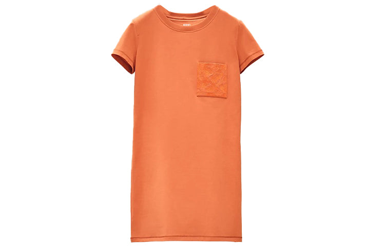 HERMES Short Sleeved Dresses Women's Melanti Orange