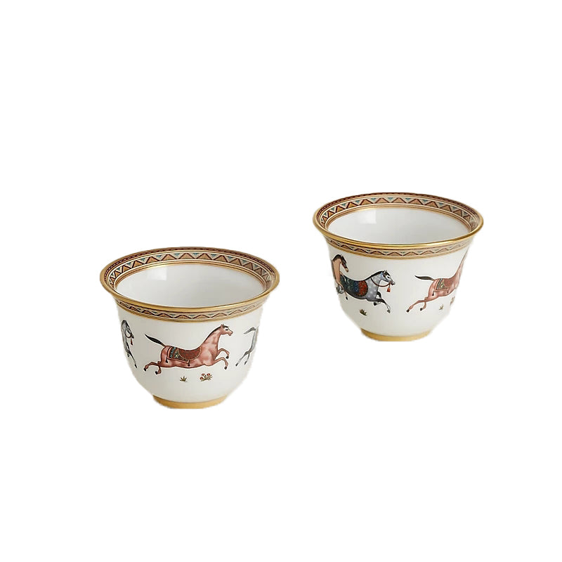 HERMES Tea Cups