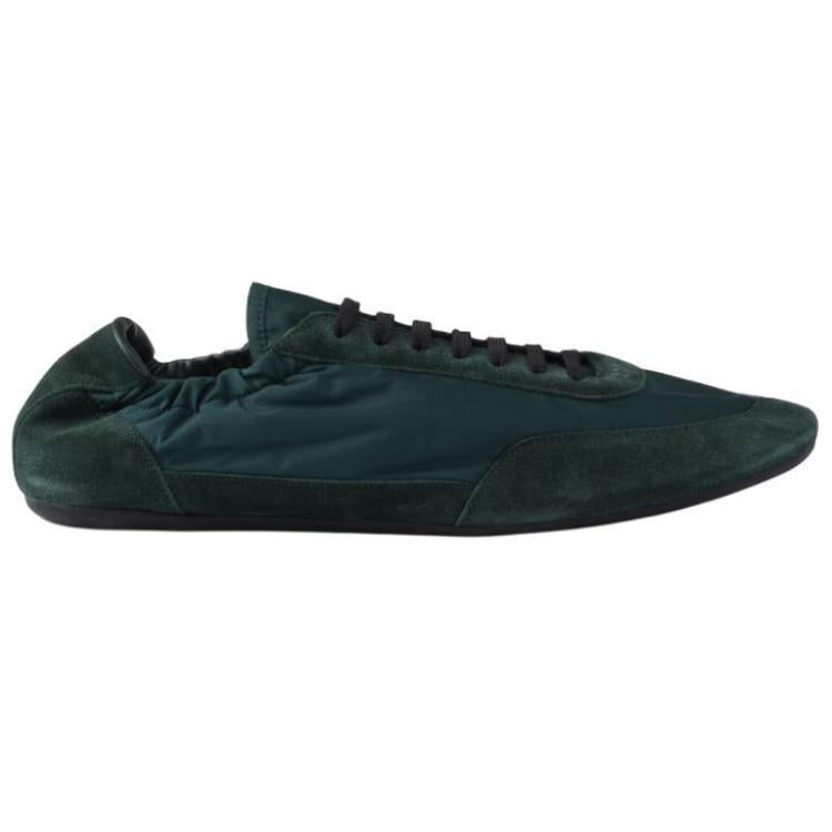PRADA Collapse Low Top Casual Shoes Men's Green