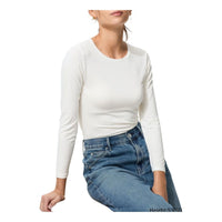 (WMNS) UNIQLO HEATTECH Crew Neck T-Shirt 'White' 478940-00