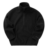 Fear of God Essentials SS25 Brushed Half Zip Sweatshirt 'Black' 202HO246420F