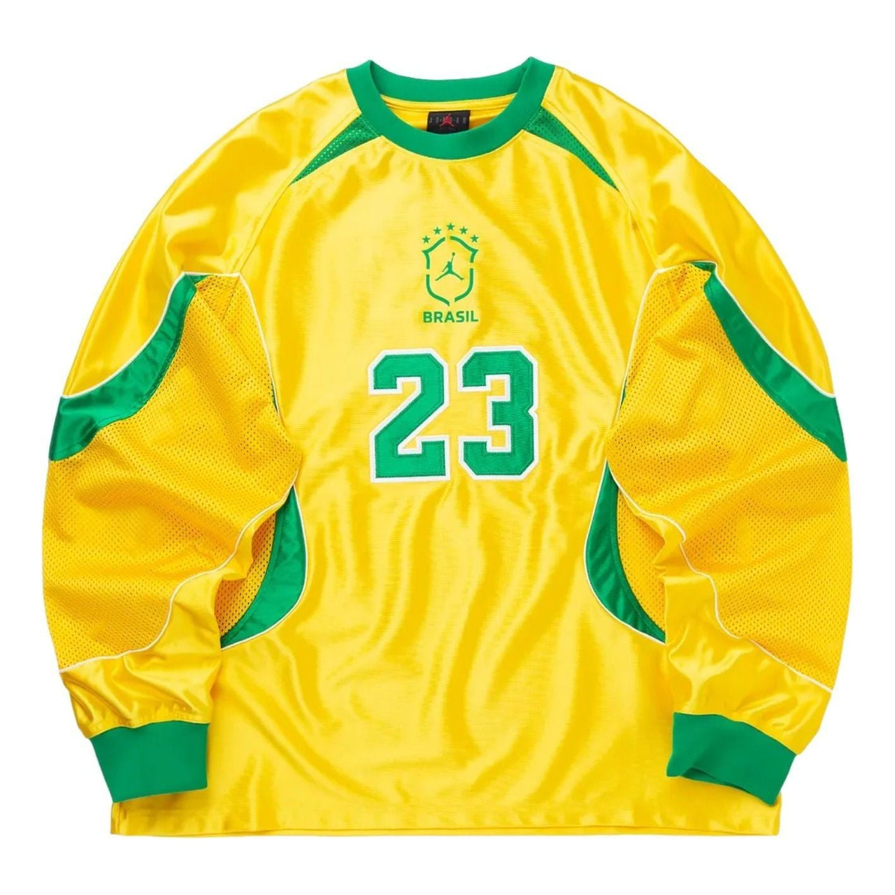 Air Jordan Goalie 2026 Jersey 'Varsity Maize Lucky Green' IF3900-741