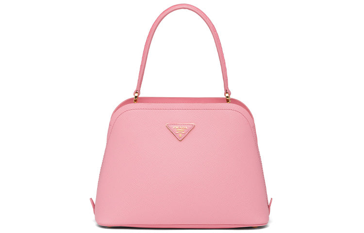 PRADA Crocodile Leather Handbag Women's Petal Pink