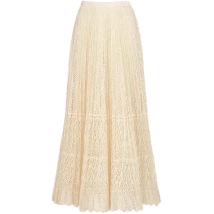 DIOR Casual Long Skirt Women's Beige