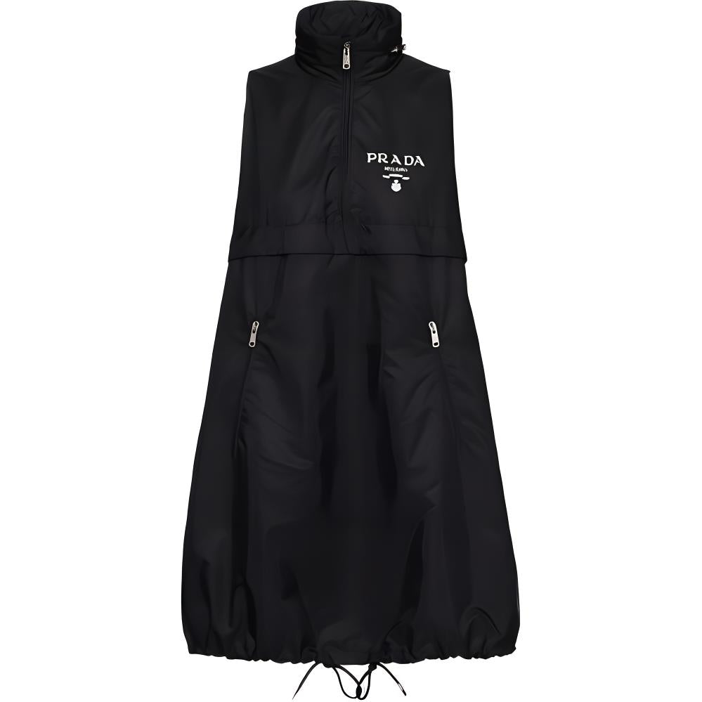 PRADA Sleeveless Dresses Women's Black