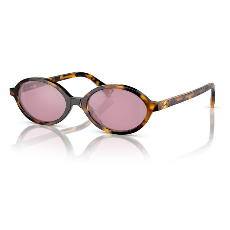MIU MIU Oval Frame Sunglasses