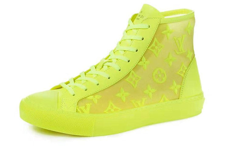 LOUIS VUITTON Tattoo Sneaker Jaune