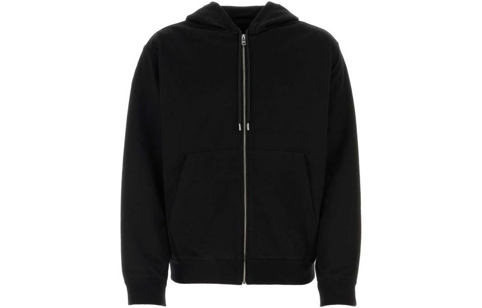 PRADA Zip Up Drawstring Hoodie
