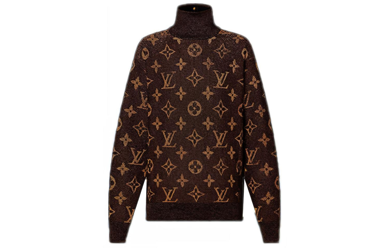 LOUIS VUITTON Lurex Monogram Pullover