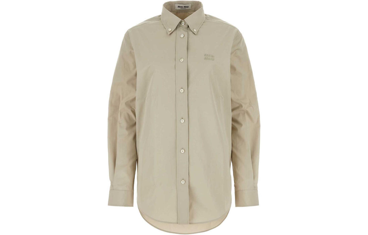 MIU MIU Shirts Women's Beige