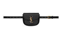 SAINT LAURENT Cow Leather Shoulder Bag, Fanny Pack Women's Black