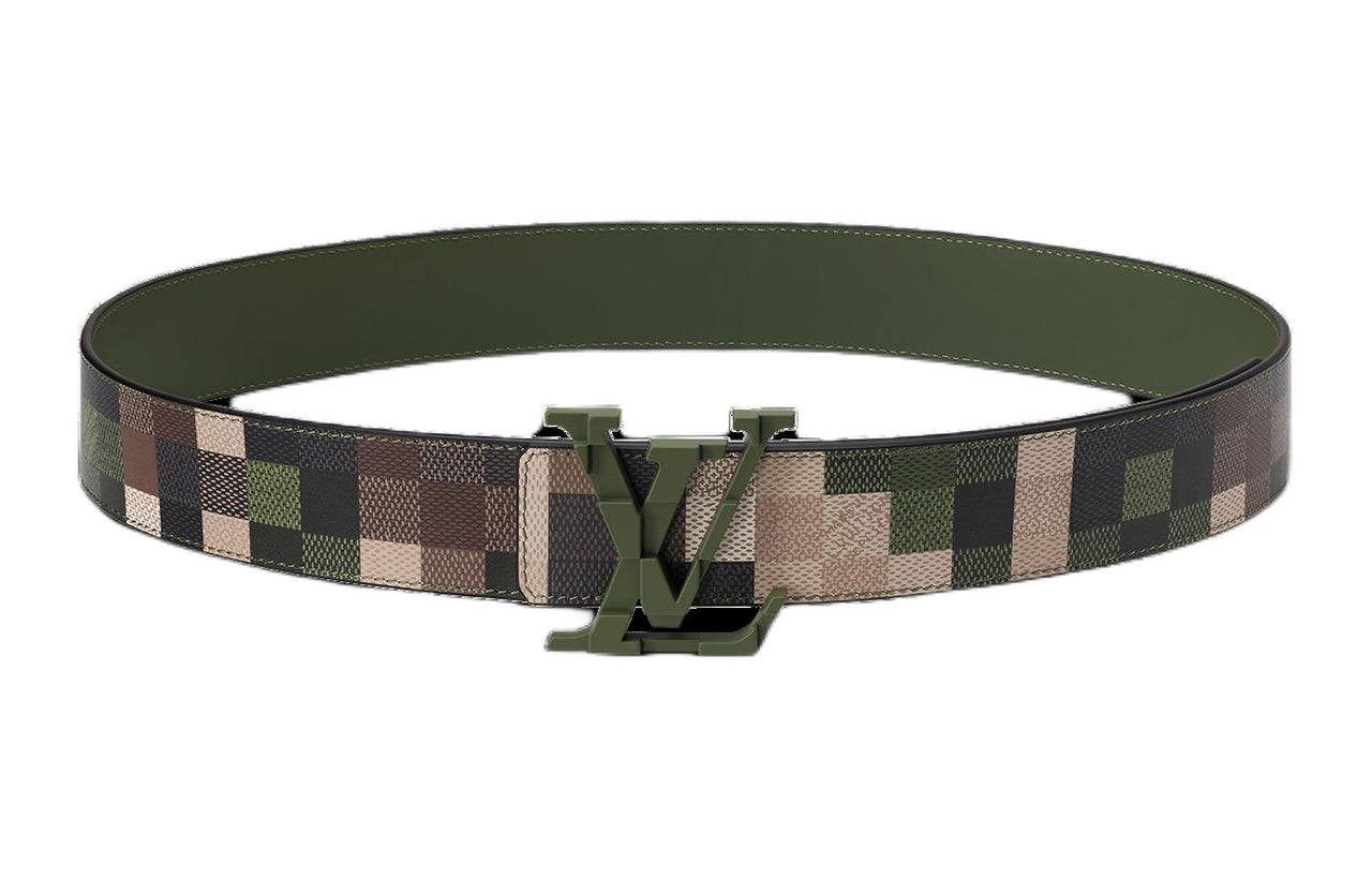 LOUIS VUITTON Lv Mega Pixel 40mm Reversible Belt