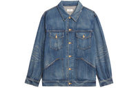 CELINE Denim Jackets Women's Blue