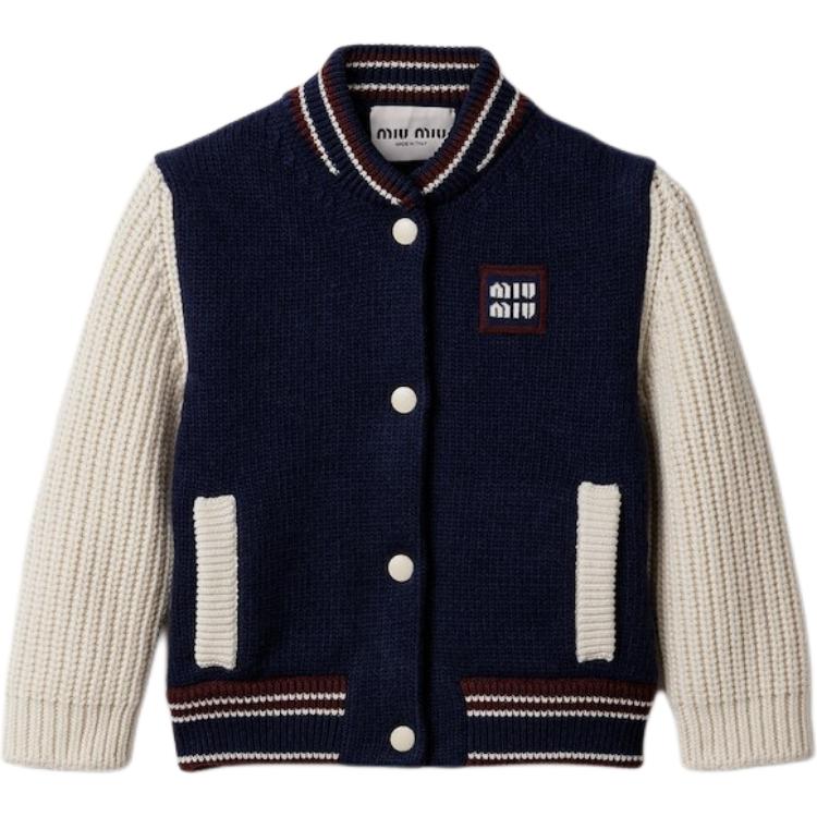 MIU MIU Knit Bomber Jacket