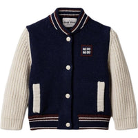 MIU MIU Knit Bomber Jacket