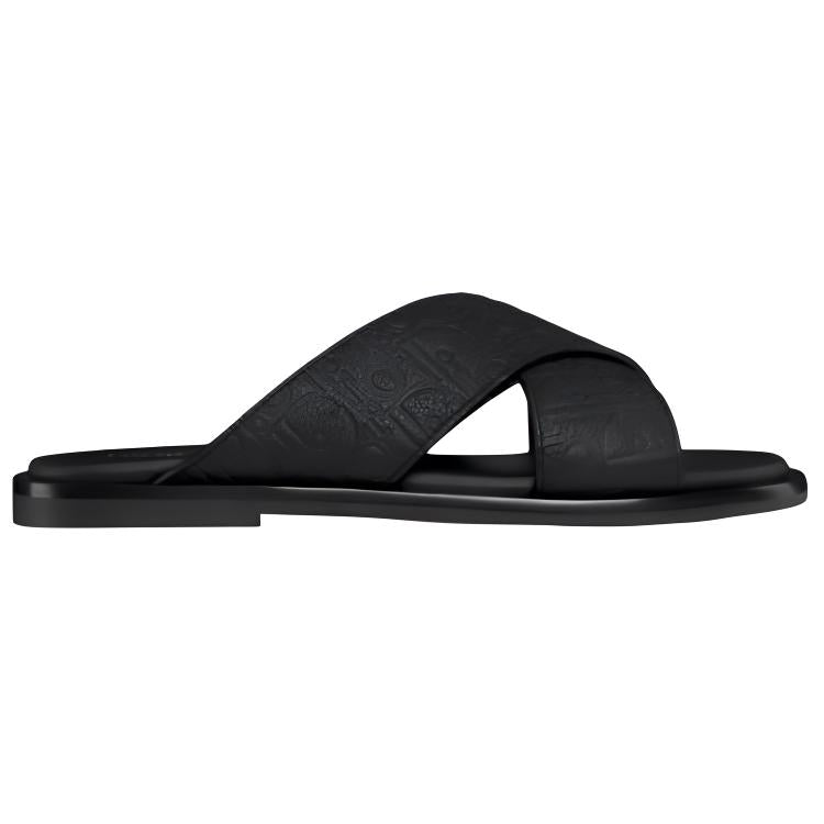 DIOR Alias Slide Slippers Men's Black