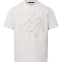 LOUIS VUITTON 1AFVB4 Embroidered Signature Cotton T-Shirt