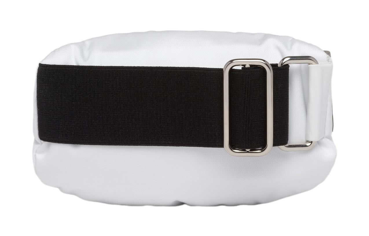 PRADA Fabric Wrist Bag Mini Women's White
