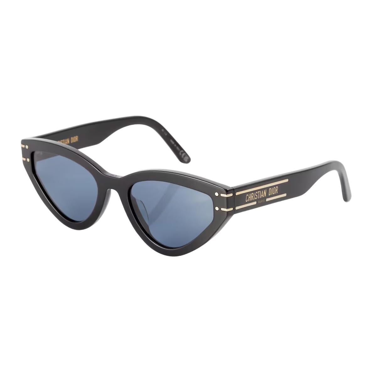 DIOR Acetate Cat Eye Sunglasses Women's Black