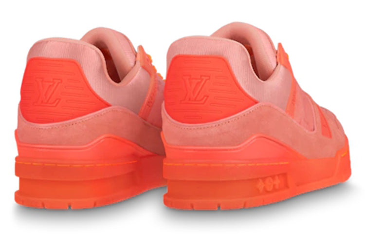LOUIS VUITTON X Virgil Abloh Trainer Sneakers 'Virgil Peach'