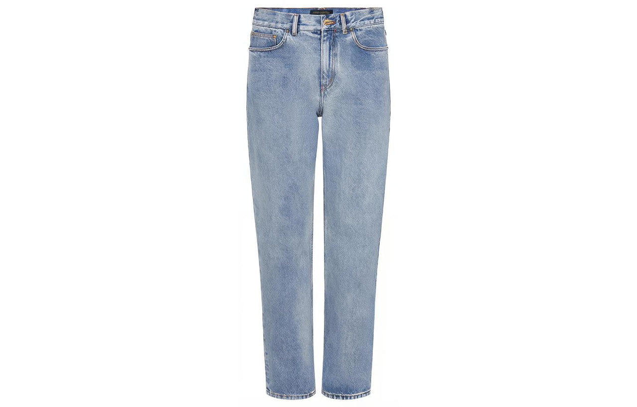 LOUIS VUITTON Washed Regular Jeans