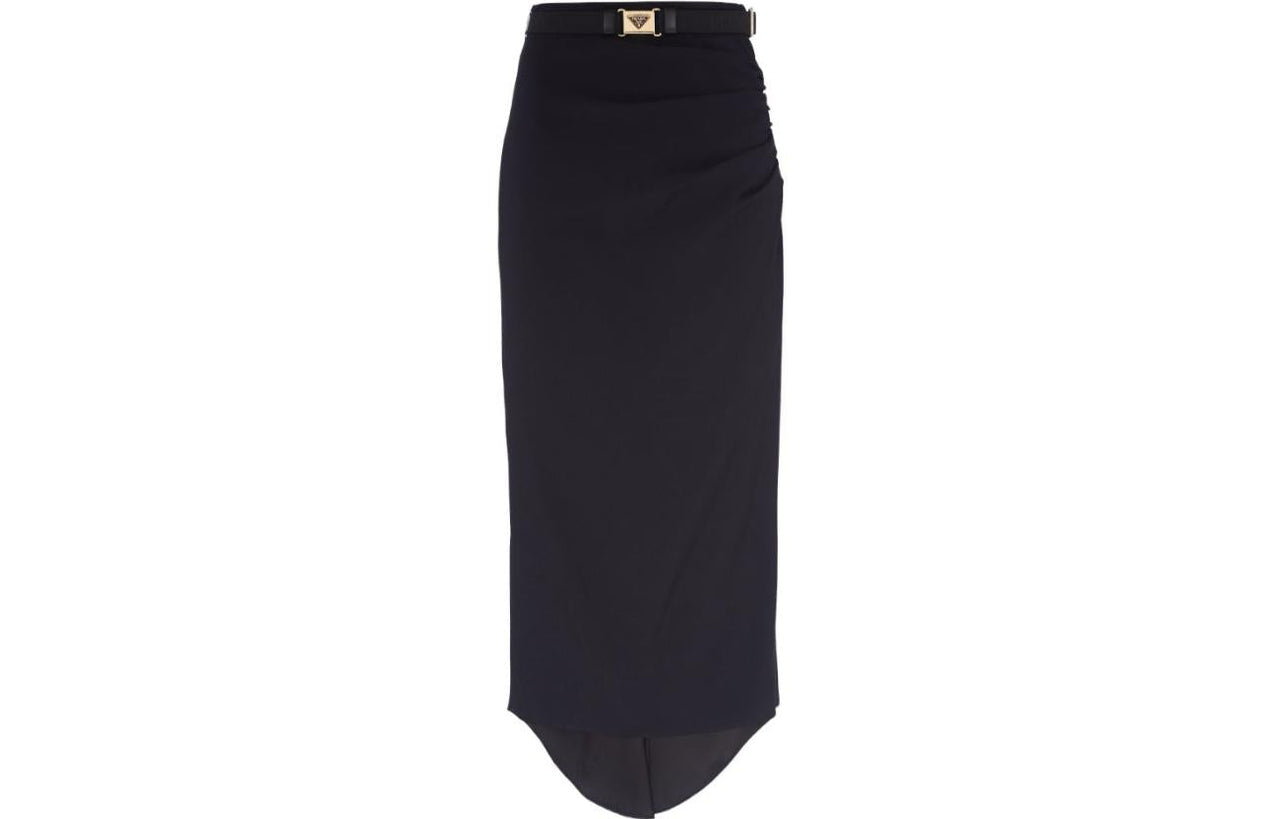 PRADA Casual Long Skirts Women's Black